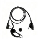 2 Pin Earpiece with Mic for Two Way Radio/Walkie Talkie/Transceiver, G Shape Headset Compatible K plug radios - Image 2