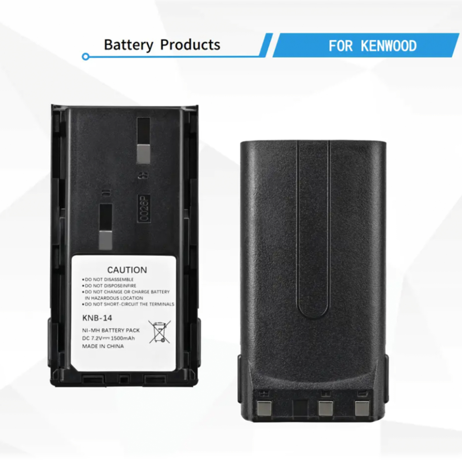 KNB14 KNB-14 Battery Products For Kenwood TK2107/3107/2100/3100/3101 TK-278/378 - Image 1
