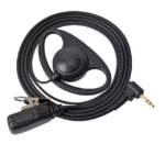 1 Pin Walkie Talkie Earpiece D Shape Headsets with Mic Compatible with Motorola TLKR T6 T7 T8 T9 T60 T61 T80 T81 T92 H20 Radio - Image 2