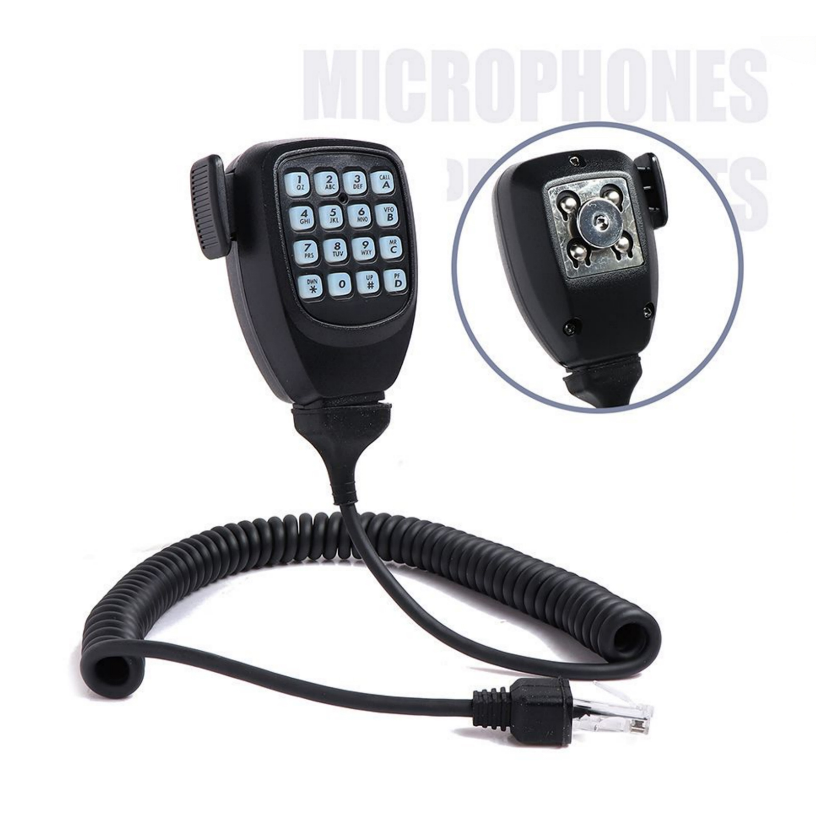 1111 KMC-32 Speaker Microphone for Kenwood TM471A TM271A TK281A TK481A - Image 1