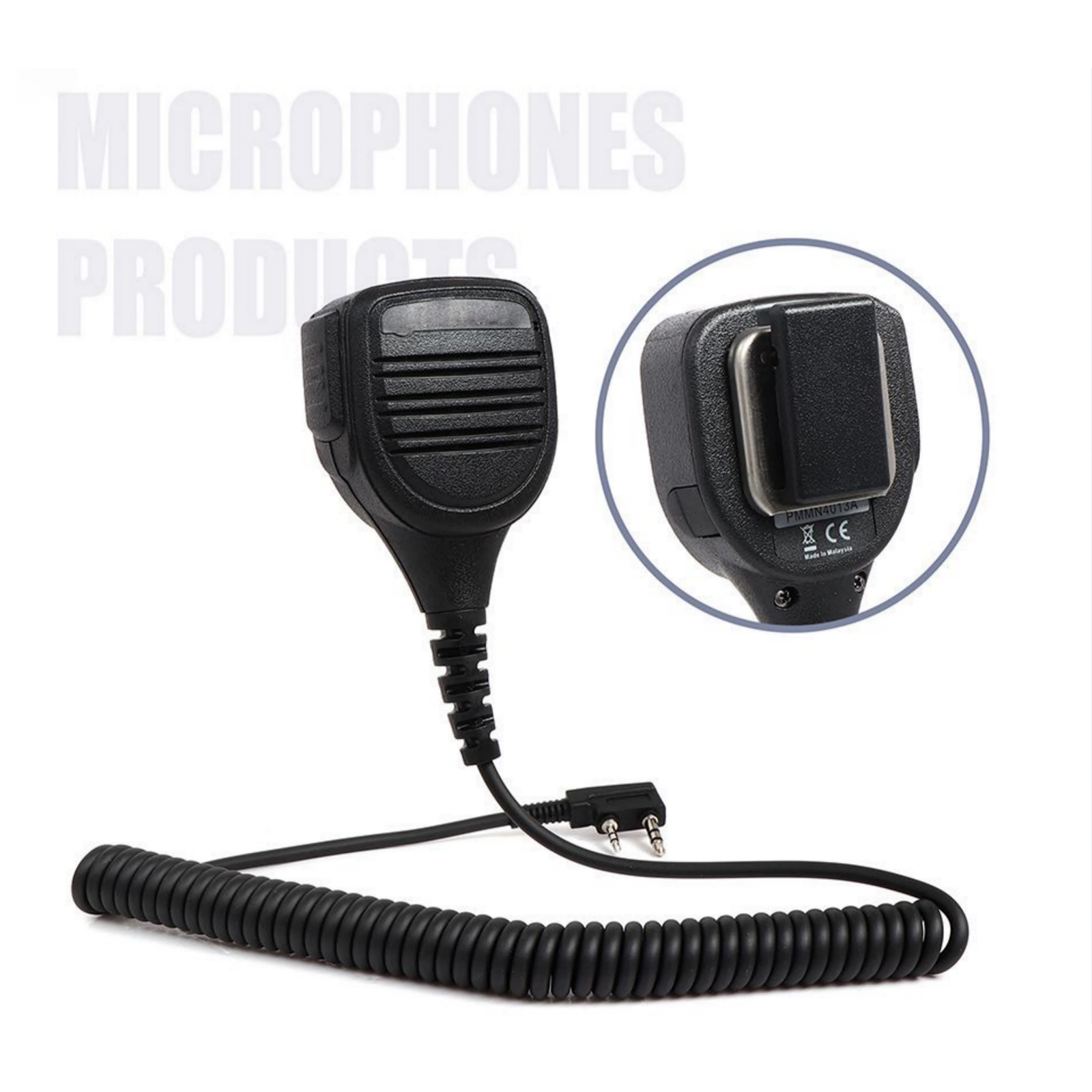未标题-1 Speaker Microphone standard Kenwood plug for walkie talkie Baofeng Quansheng Anytone - Image 1
