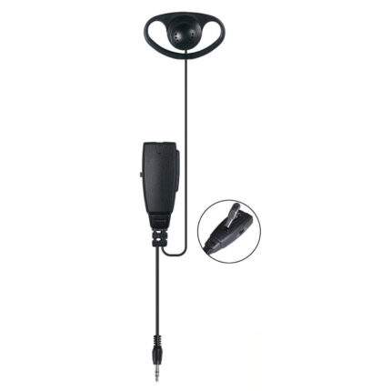 E45J-Y Air Tube Earpiece Headset with PTT Vertex/Yaesu tt3.5mm Suitable for VX-7R radio