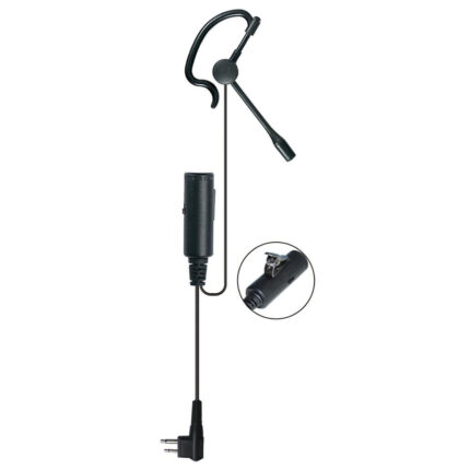 E55H-H Air Tube Earpiece Headset PTT with VOX function for HYT2100/2108c, TC–500, TG–600,TC–700
